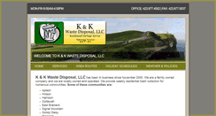 Desktop Screenshot of kkwaste.com